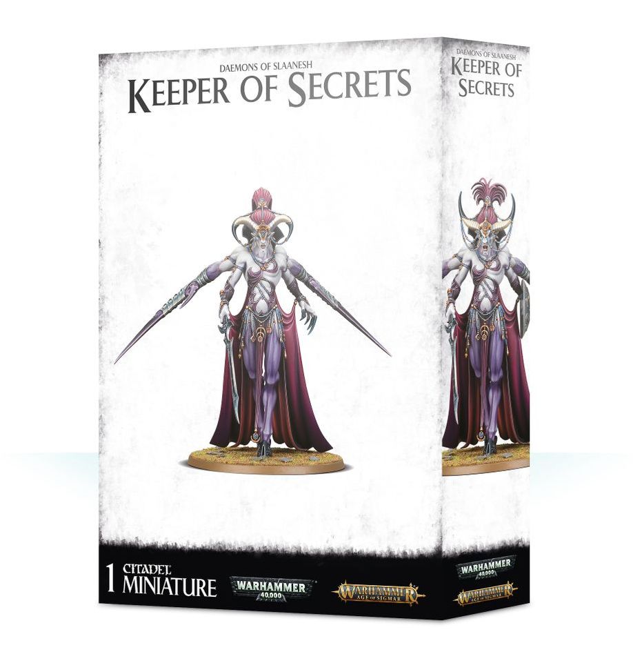 Warhammer Age of Sigmar: Hedonites of Slaanesh Keeper of Secrets